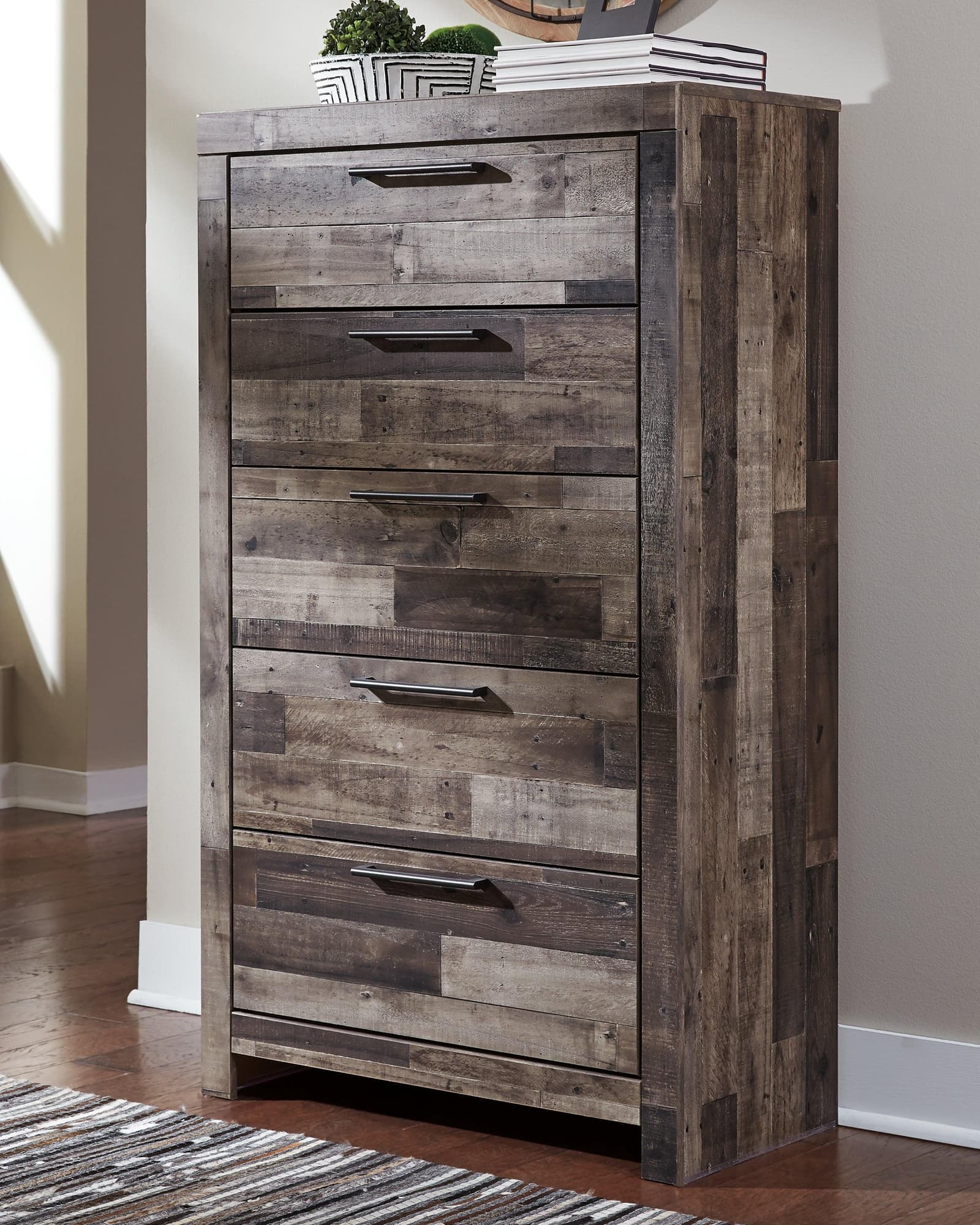 Derekson Multi Gray Chest Of Drawers - Image 1