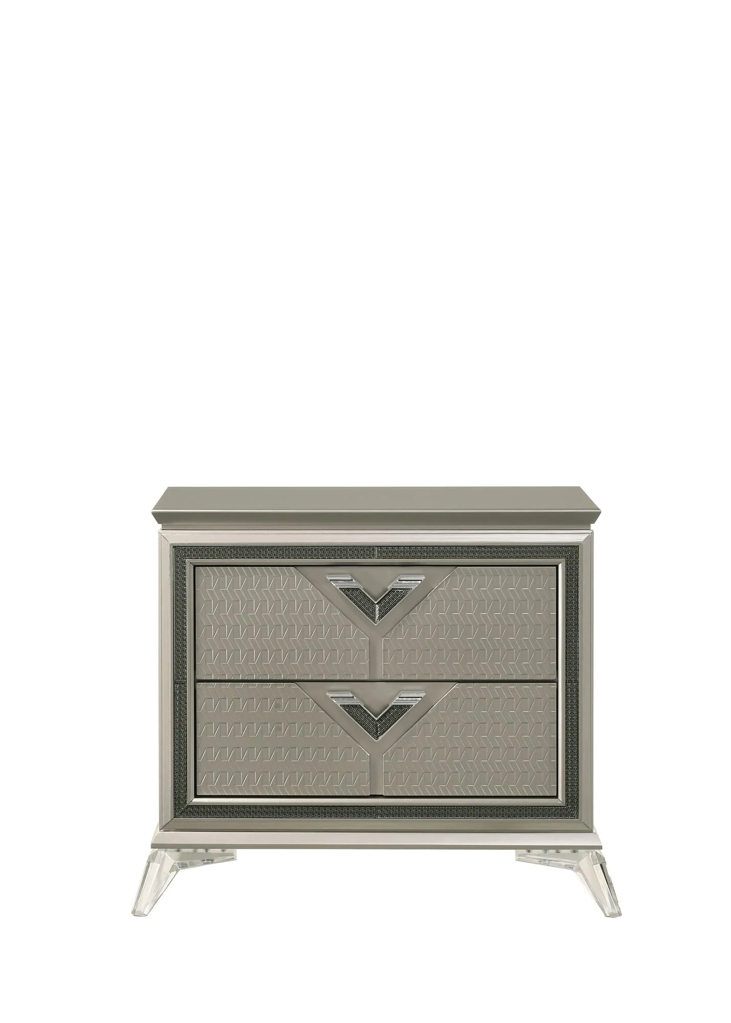 Larana Champagne Nightstand - Image 1