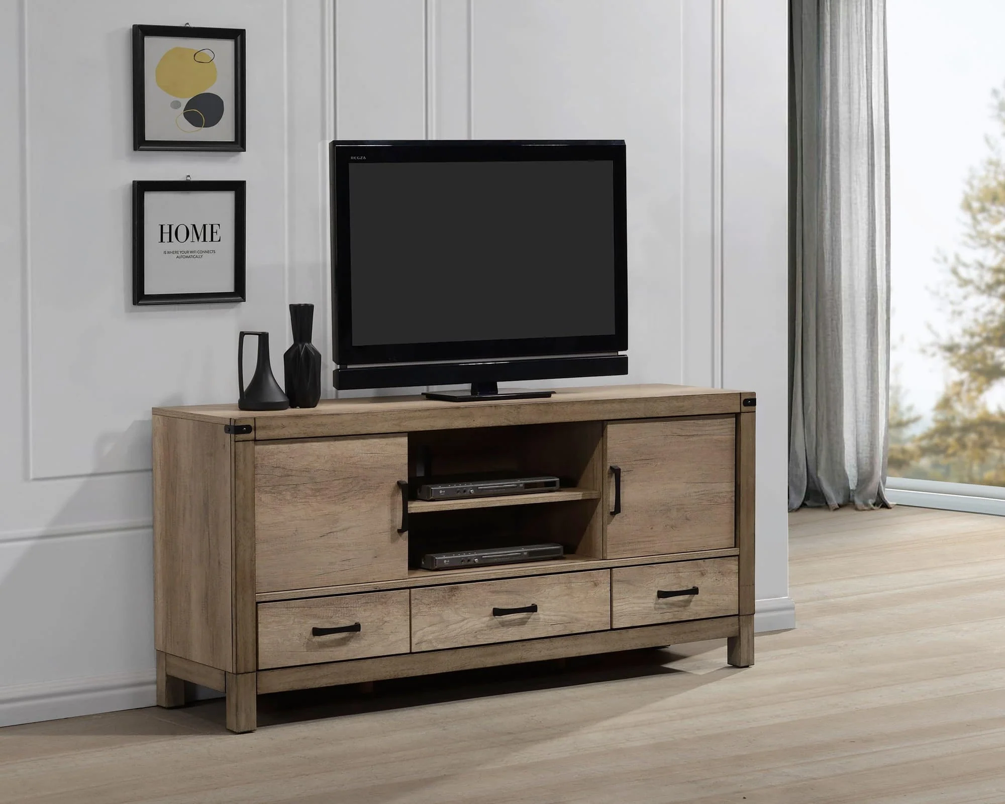 Matteo Beige TV Stand - Image 1