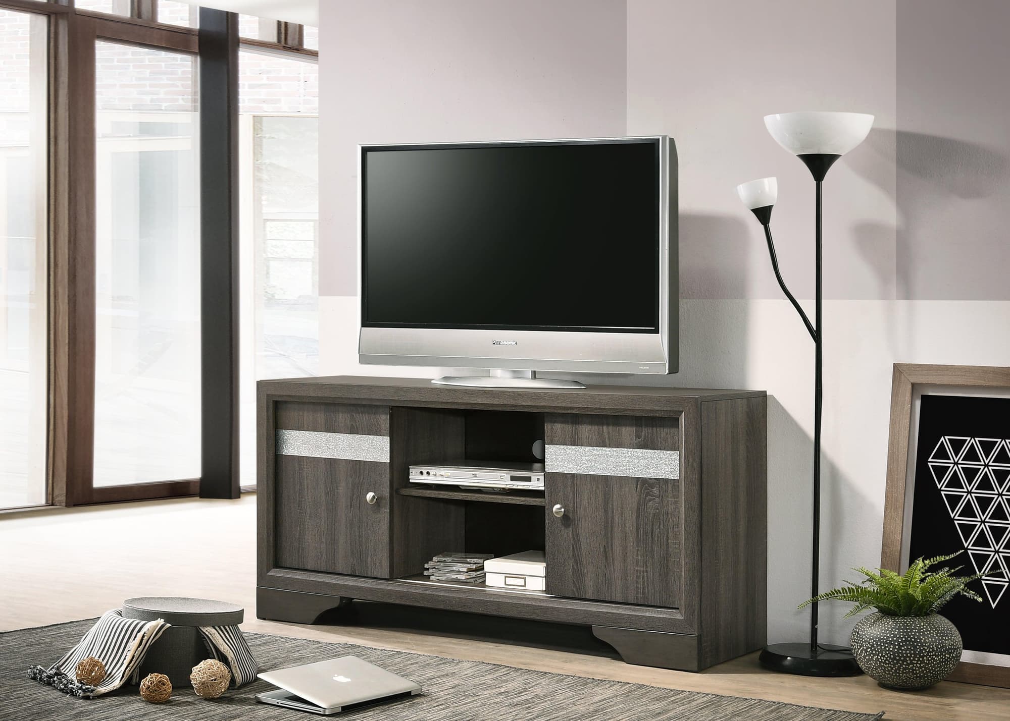 Regata Gray TV Stand - Image 1