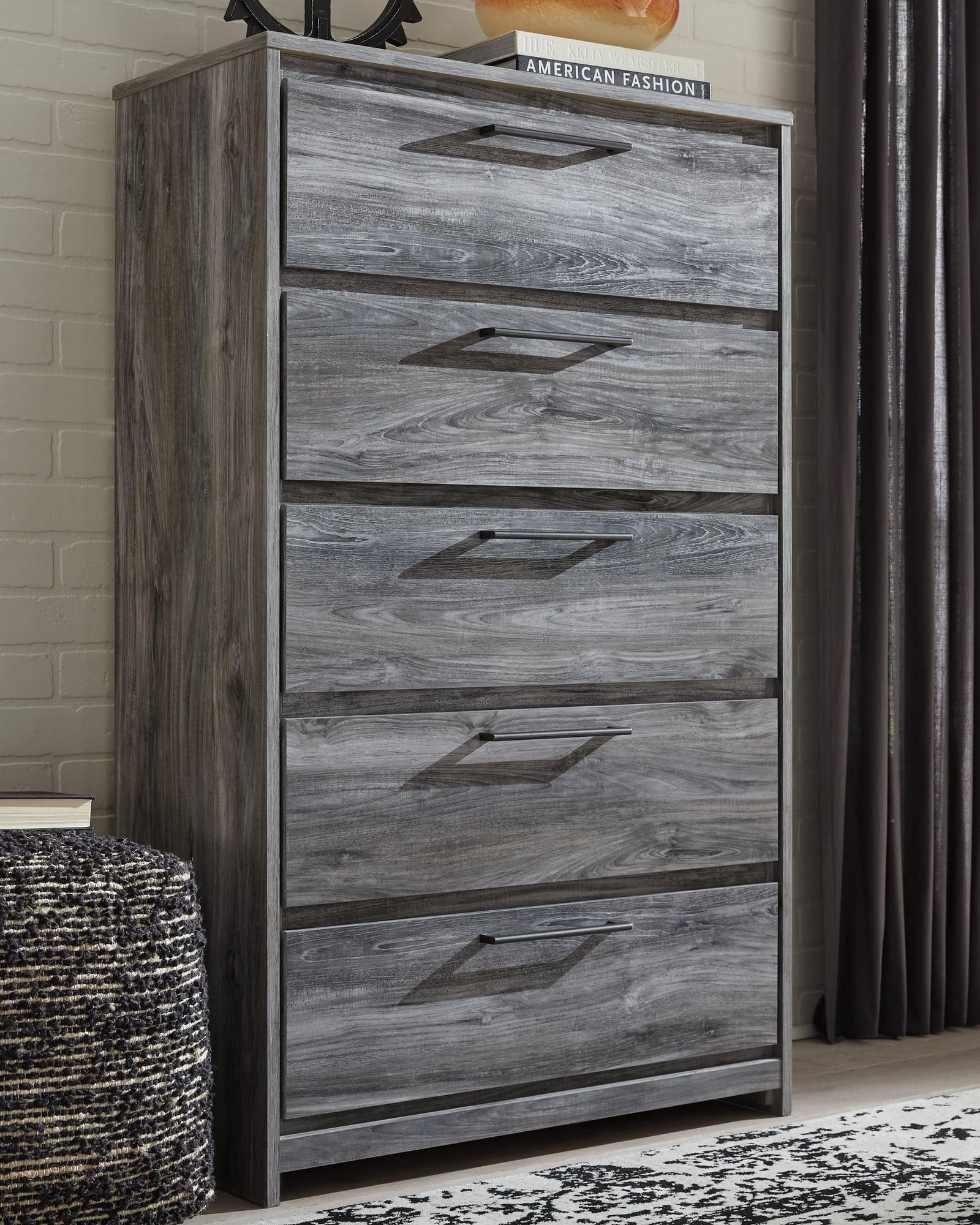 Baystorm Gray Chest Of Drawers - Image 1