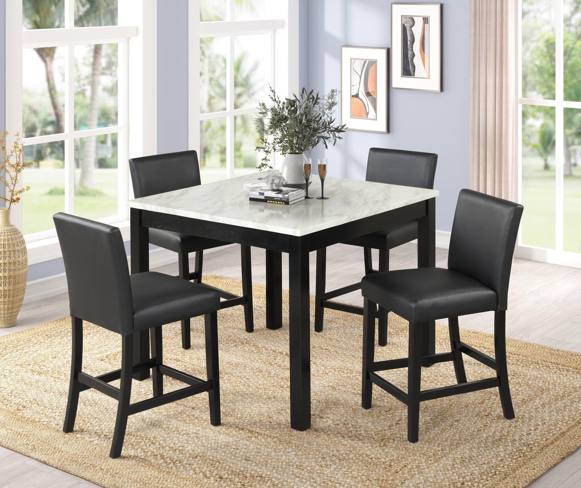 Dior Black Dining Room Set - Image 1
