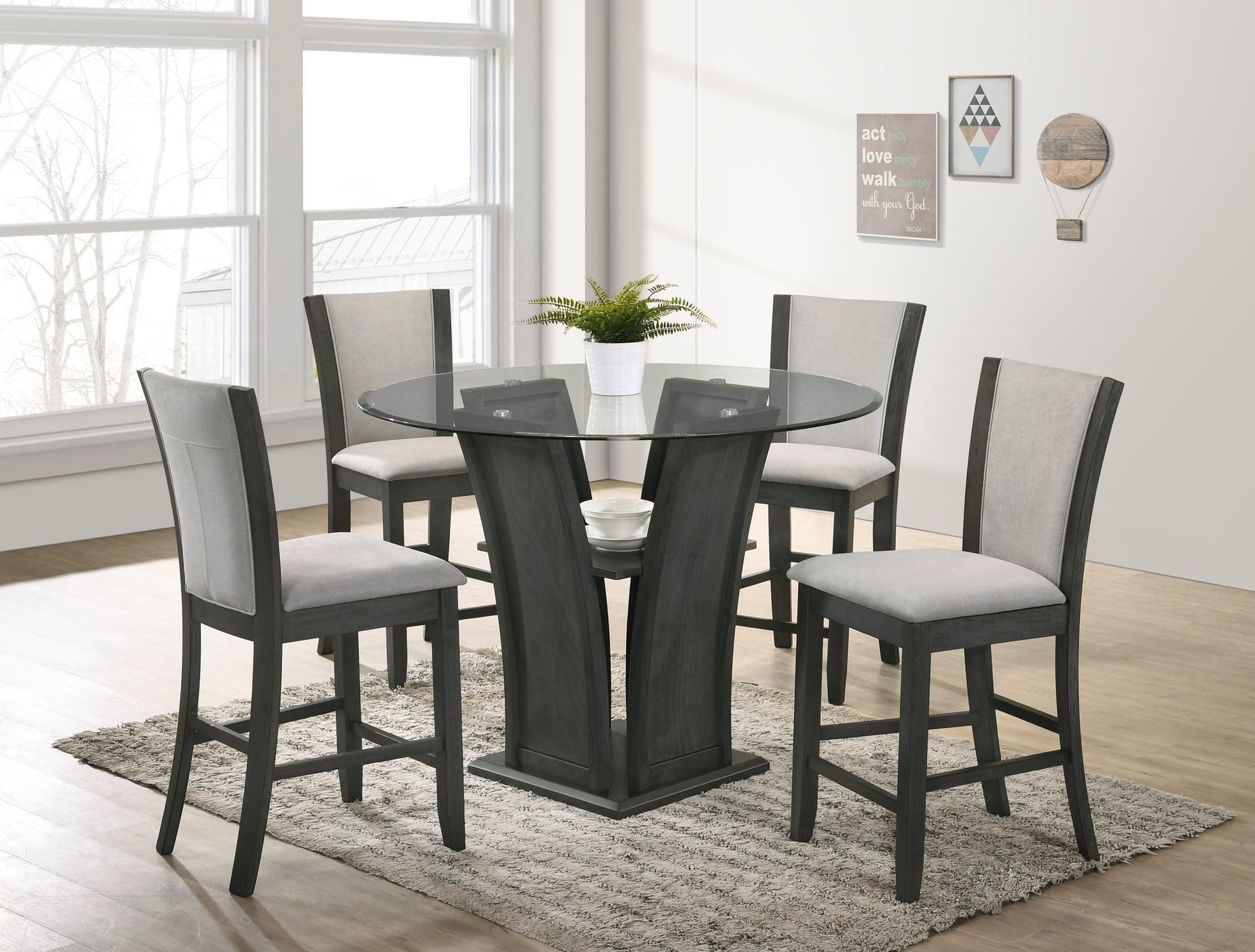 Orlo Gray Dining Room Set - Image 1