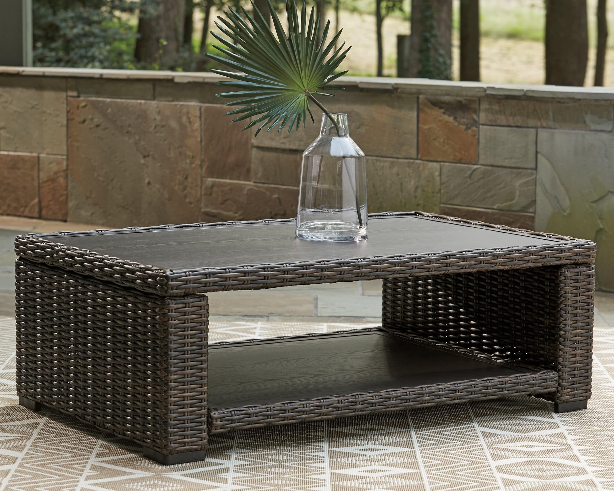 Grasson Lane Brown Coffee Table