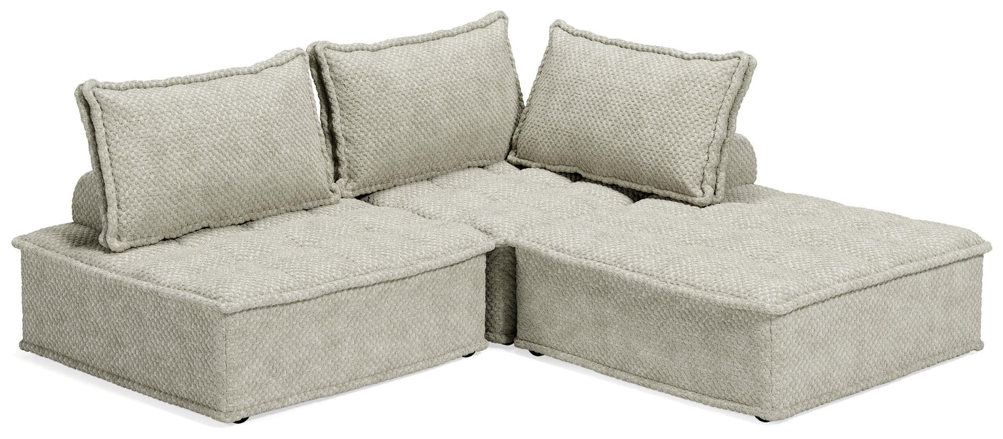 Bales Taupe 3-Piece Modular Seating - Image 1