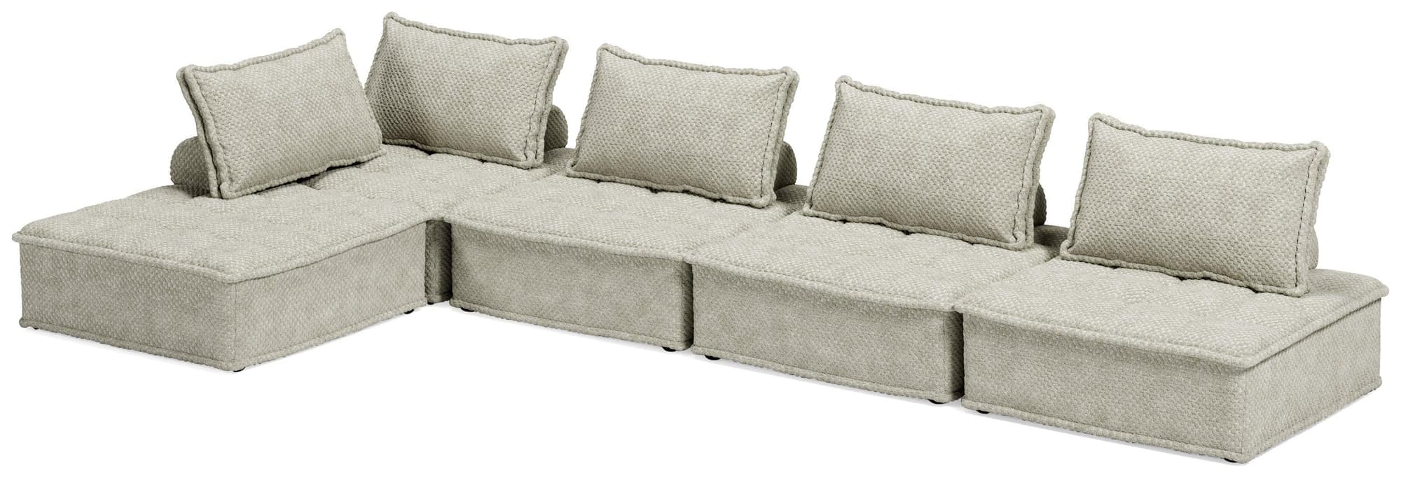 Bales Taupe 5-Piece Modular Seating - Image 1
