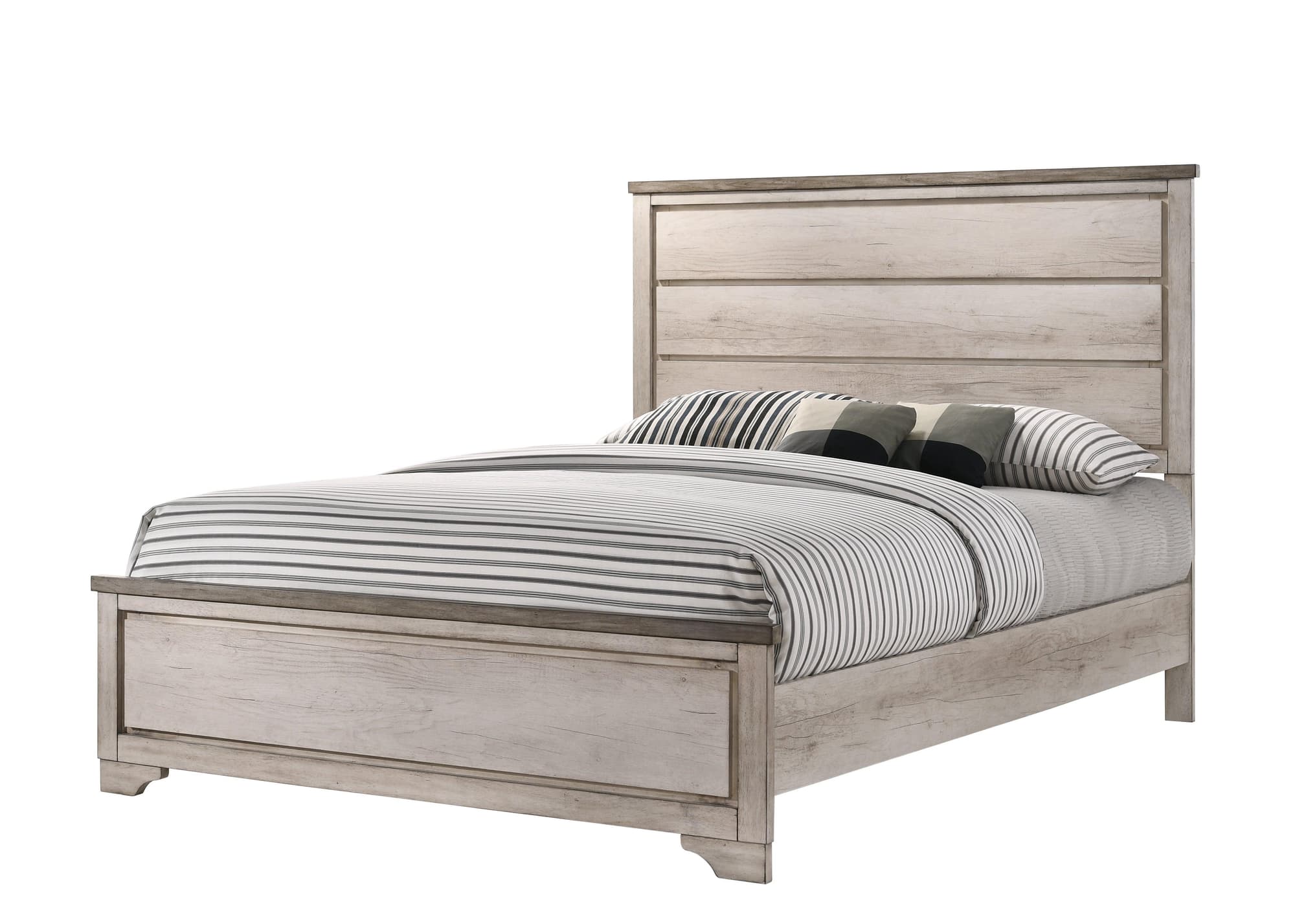 Patterson Driftwood Panel Full Bed - Image 1