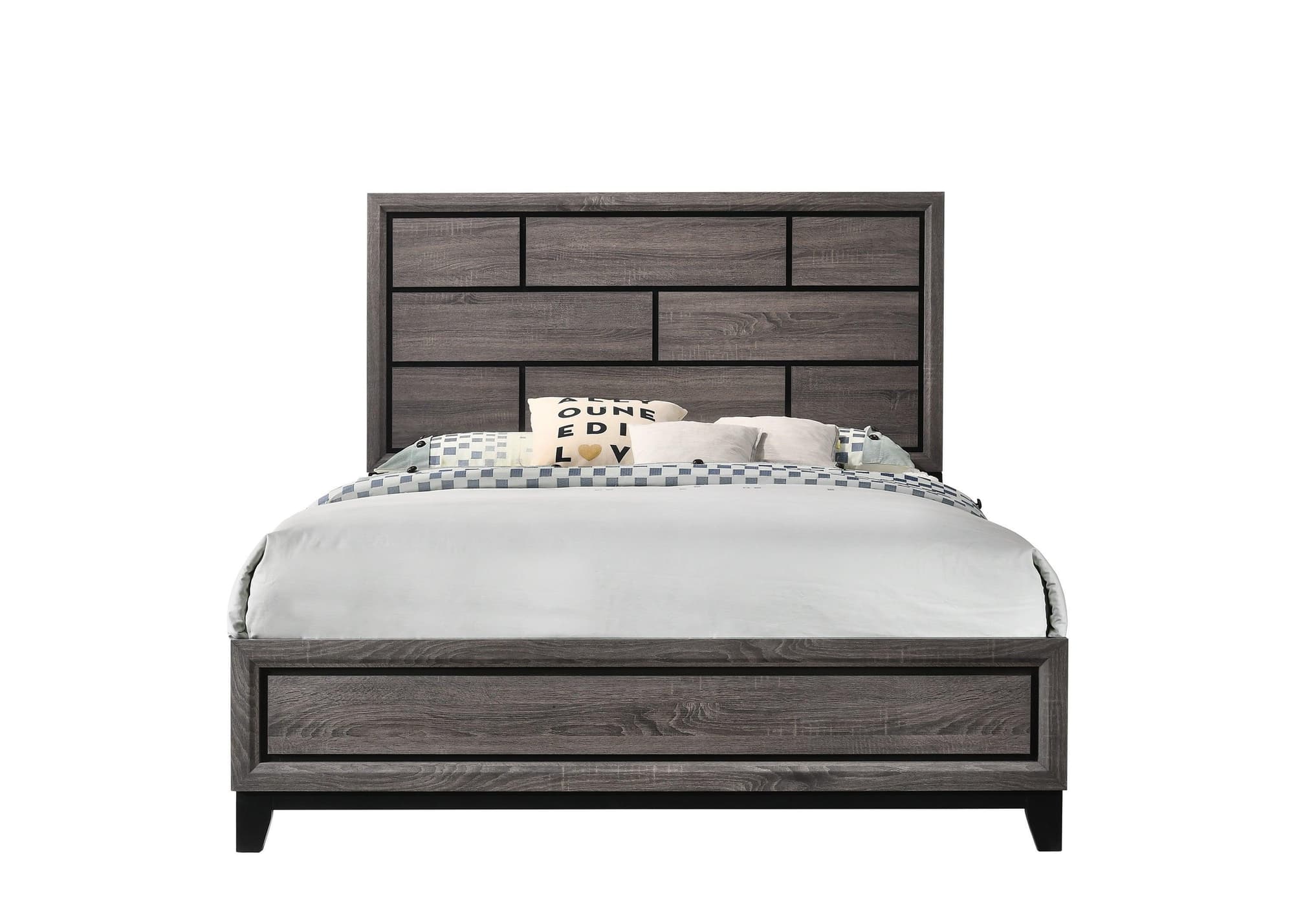 Akerson Gray Panel Full Bed
