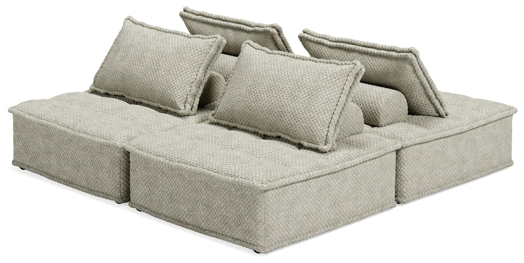 Bales Taupe 4-Piece Modular Seating - Image 1