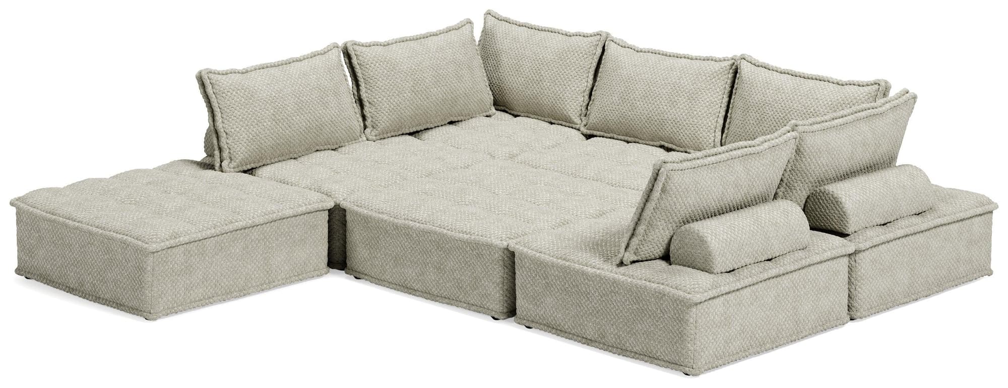 Bales Taupe 7-Piece Modular Seating - Image 1