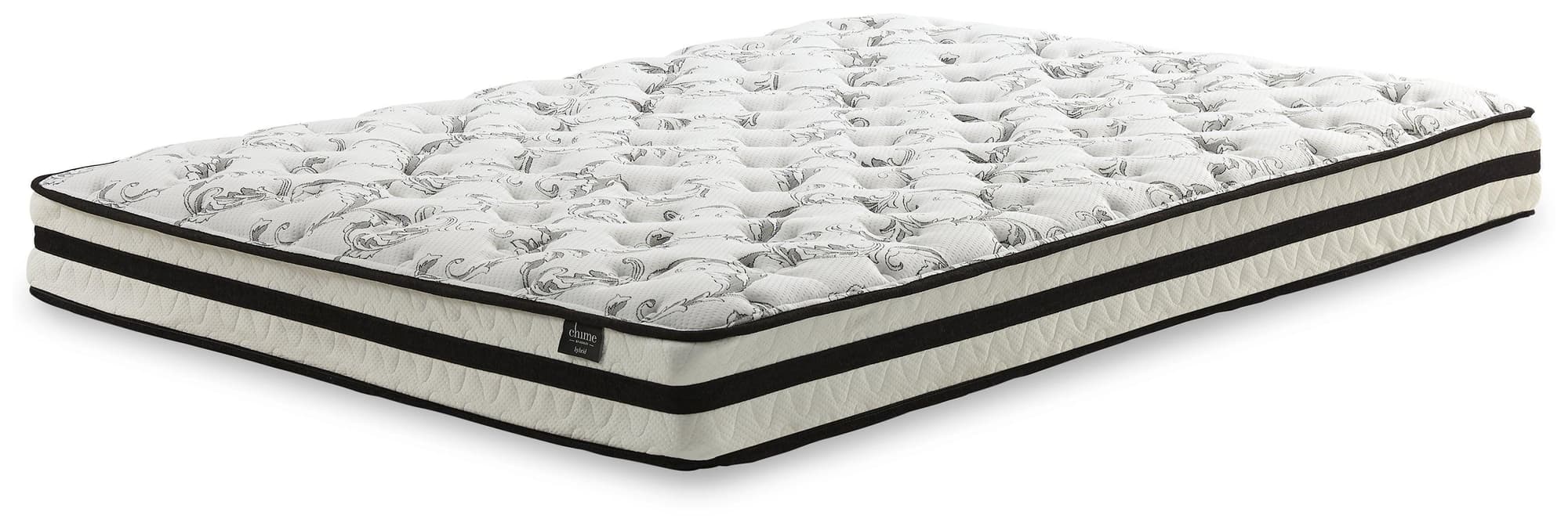 8 Inch Chime Innerspring White Twin Mattress In A Box
