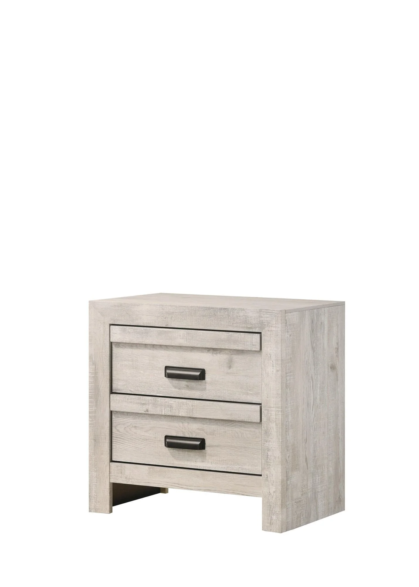 Valor Nightstand Cream 2 Drawers - Image 1