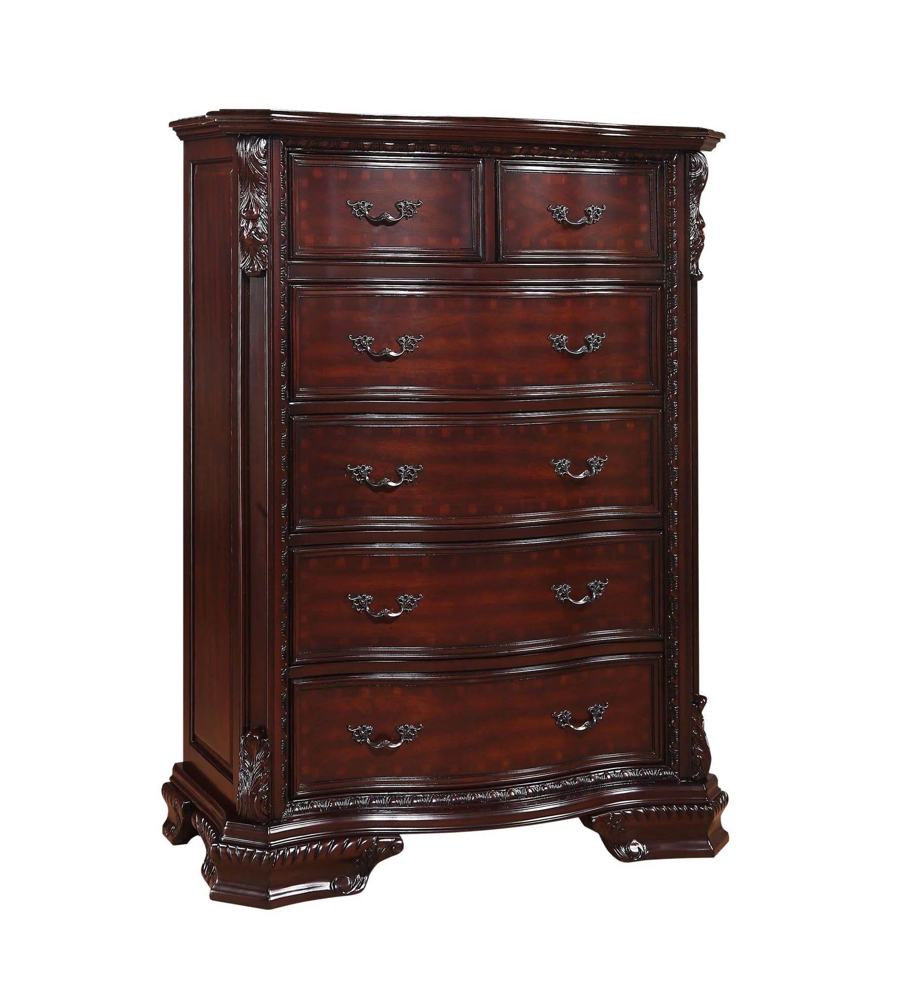 Sheffield Chest Rich Brown - Image 1