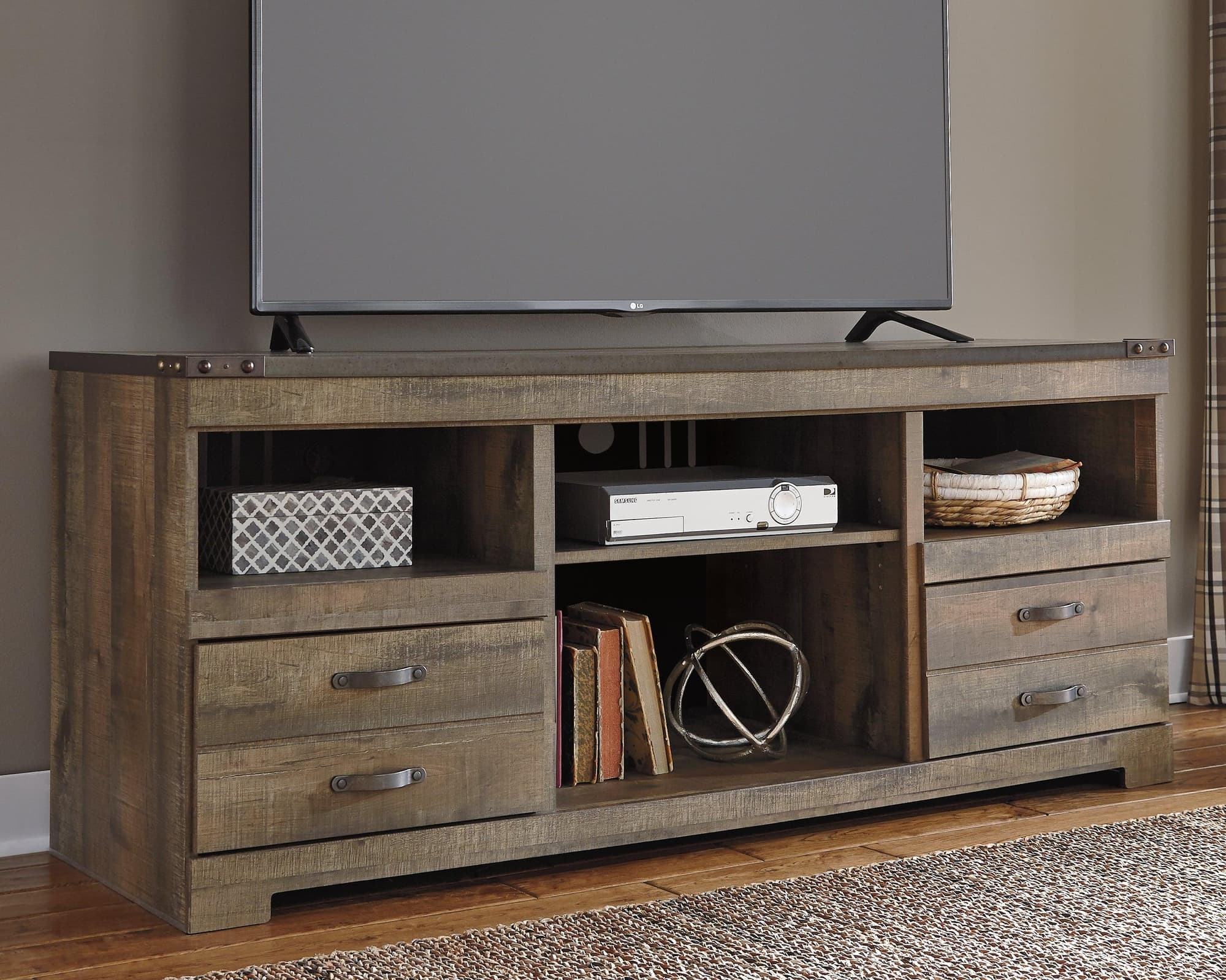Trinell Brown 63" Tv Stand - Image 1