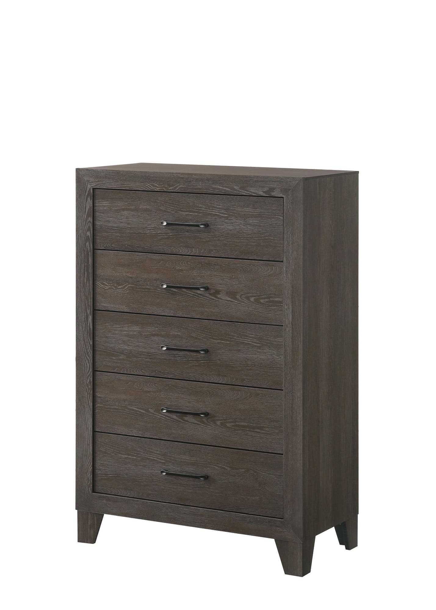 Hopkins Chest Brown 5 Drawers - Image 1