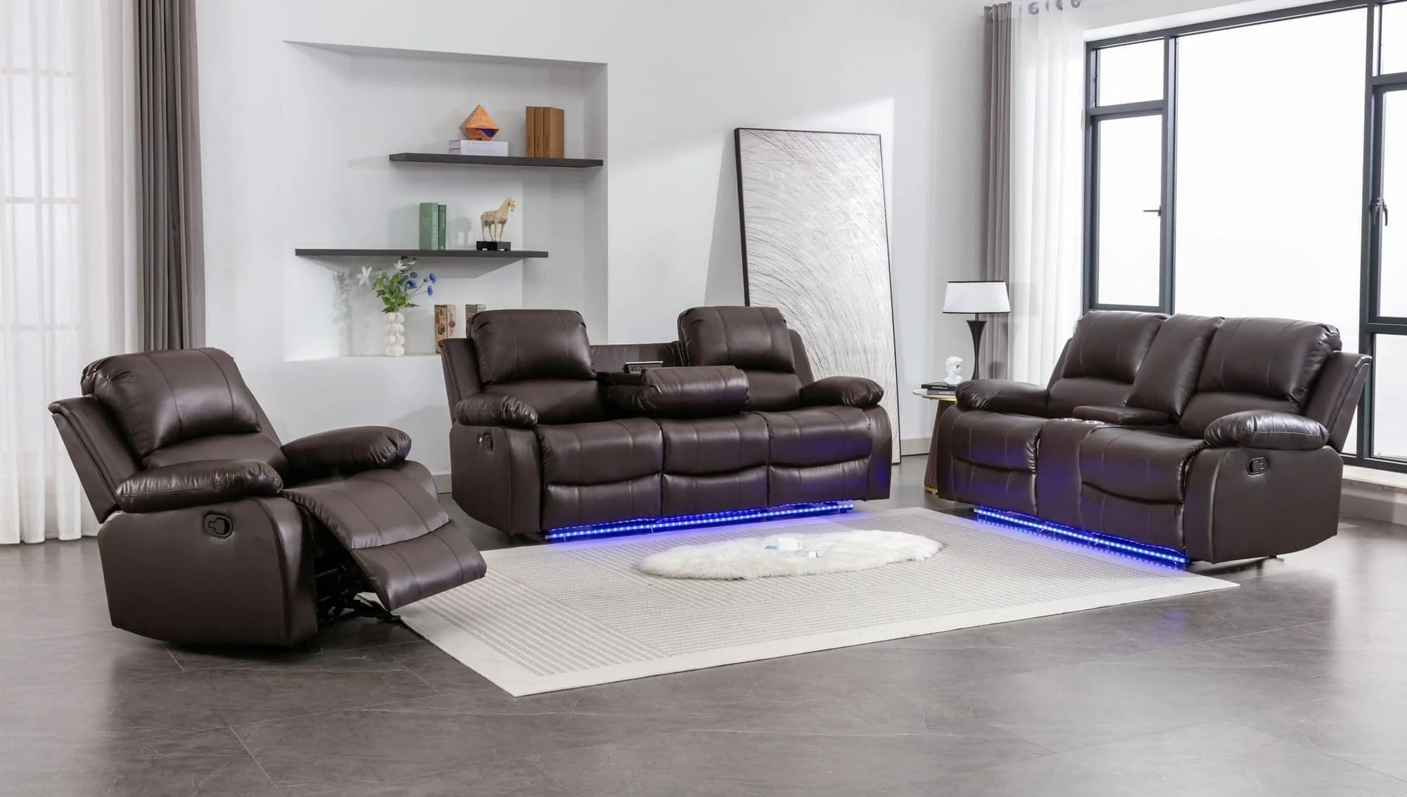 Daytona Brown 3-Piece Set - Image 1