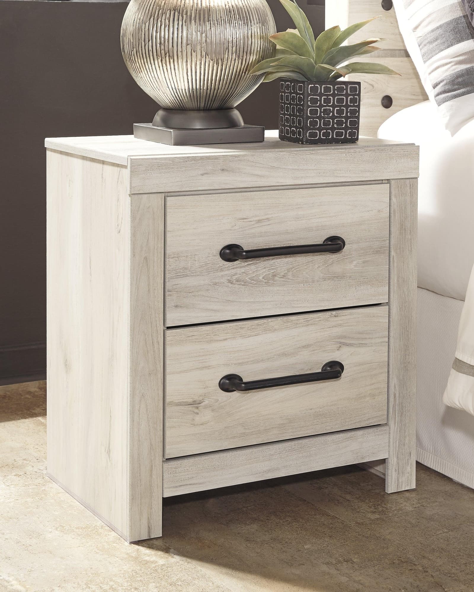Cambeck Whitewash Nightstand - Image 1