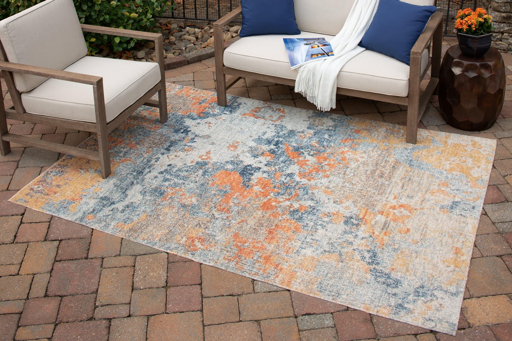 Wraylen Multi 5’3″ X 7′ Rug