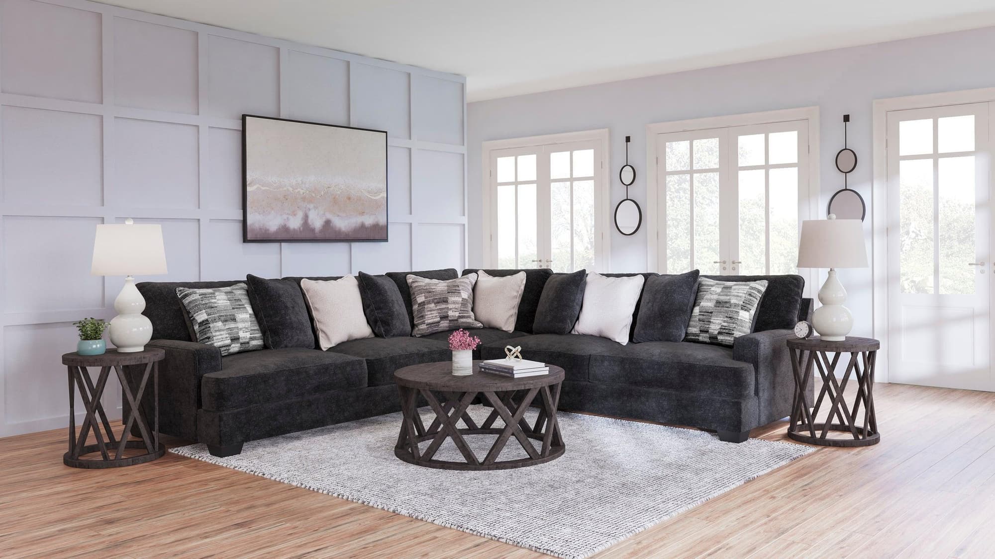 Ashley 596-03 Oversized Sectional - Image 1