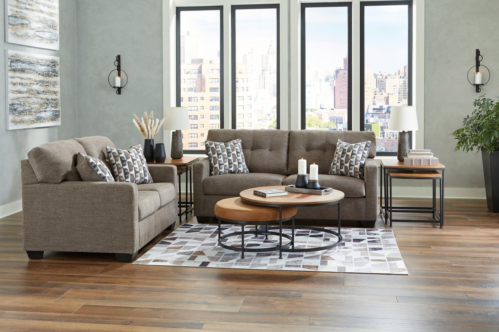 Ashley 310-05 Sofa Loveseat - Image 1
