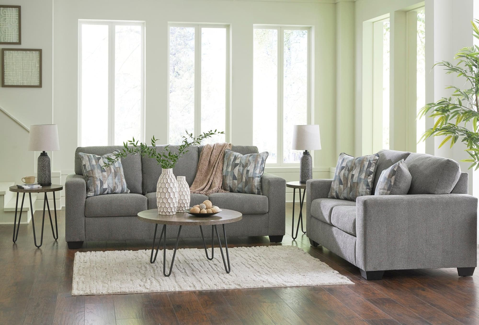 Ashley 512-05 Sofa Loveseat - Image 1