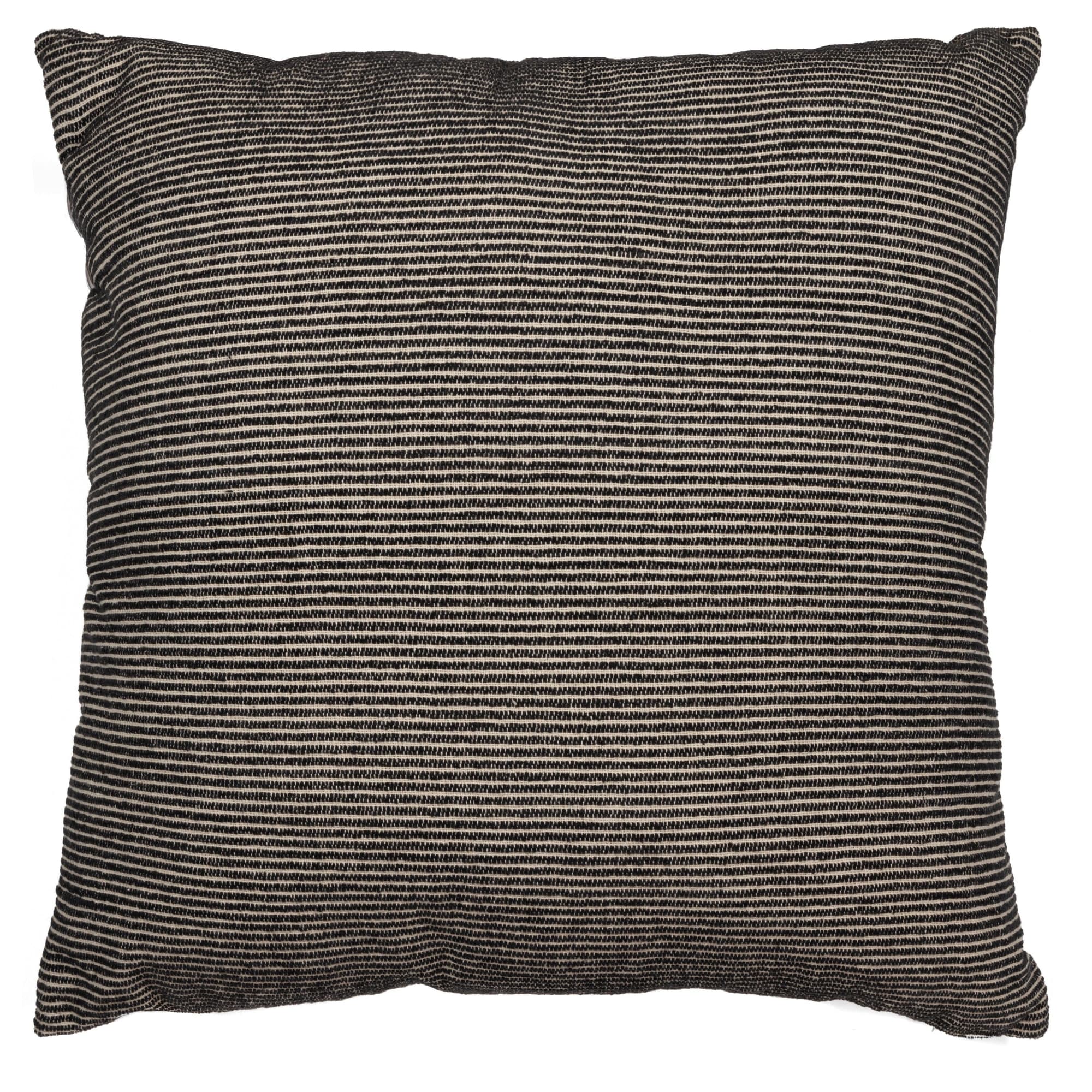 Edelmont Black Linen Pillow (Set of 4)