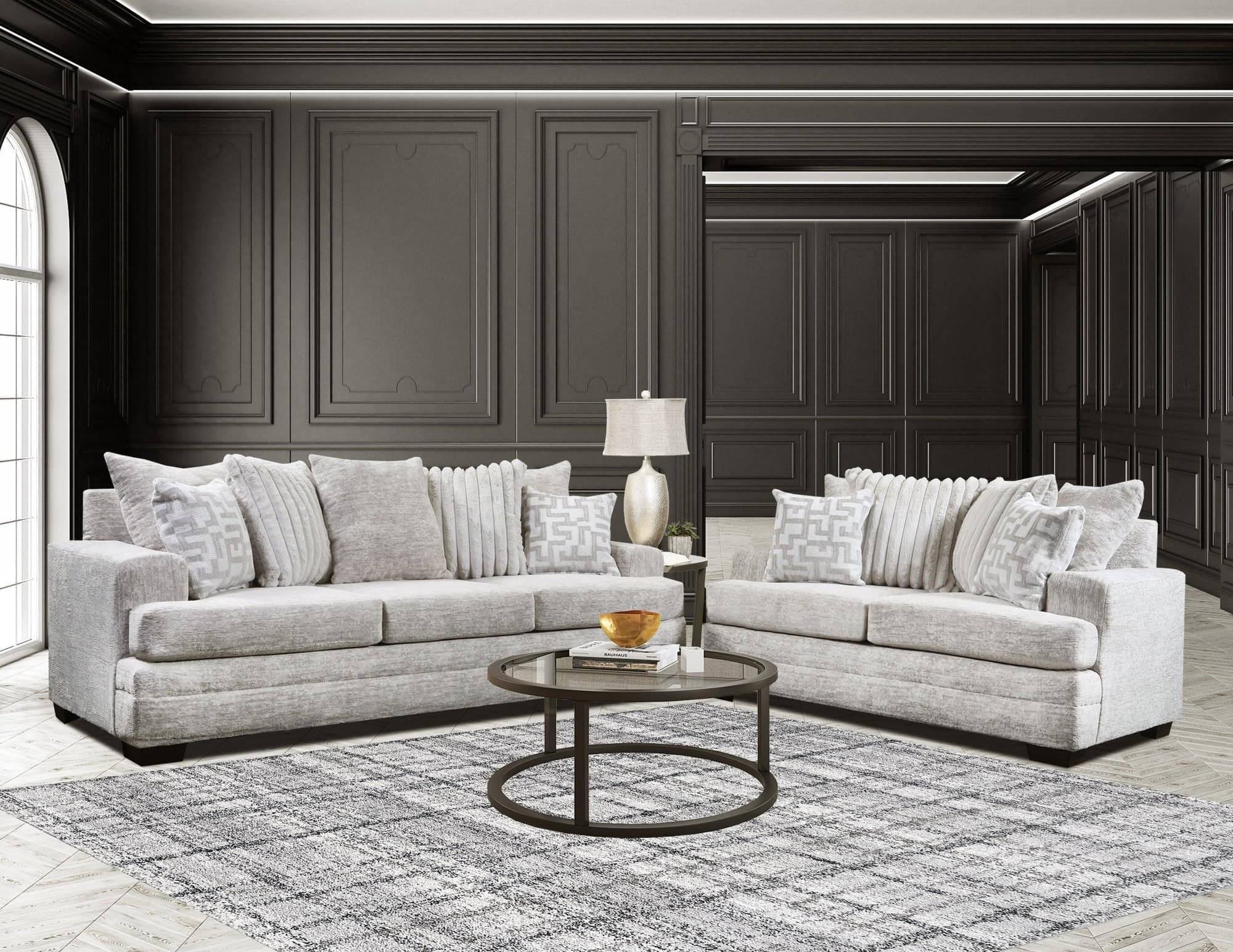 Flow Oyster 2-Piece Living Room Set - Image 1