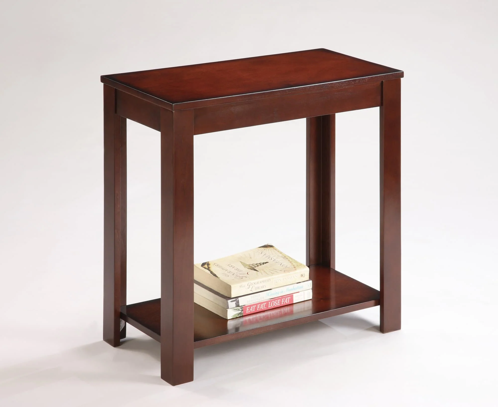 Pierce Brown Cherry Casual Side Table - Image 1