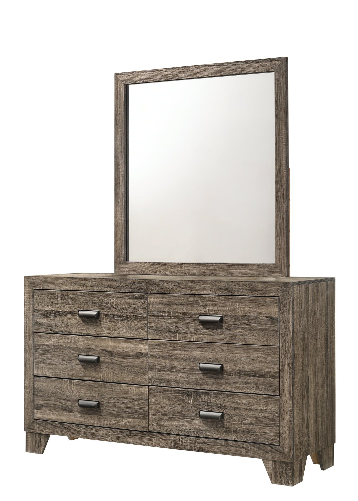 Millie Dresser Brown 6 Drawers - Image 1