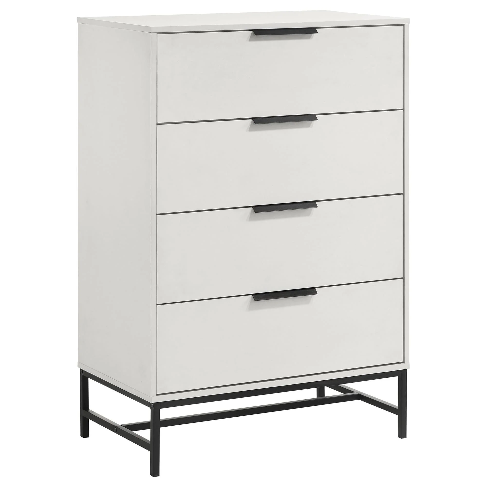 Sonora 4 Drawer Bedroom Chest White - Image 1
