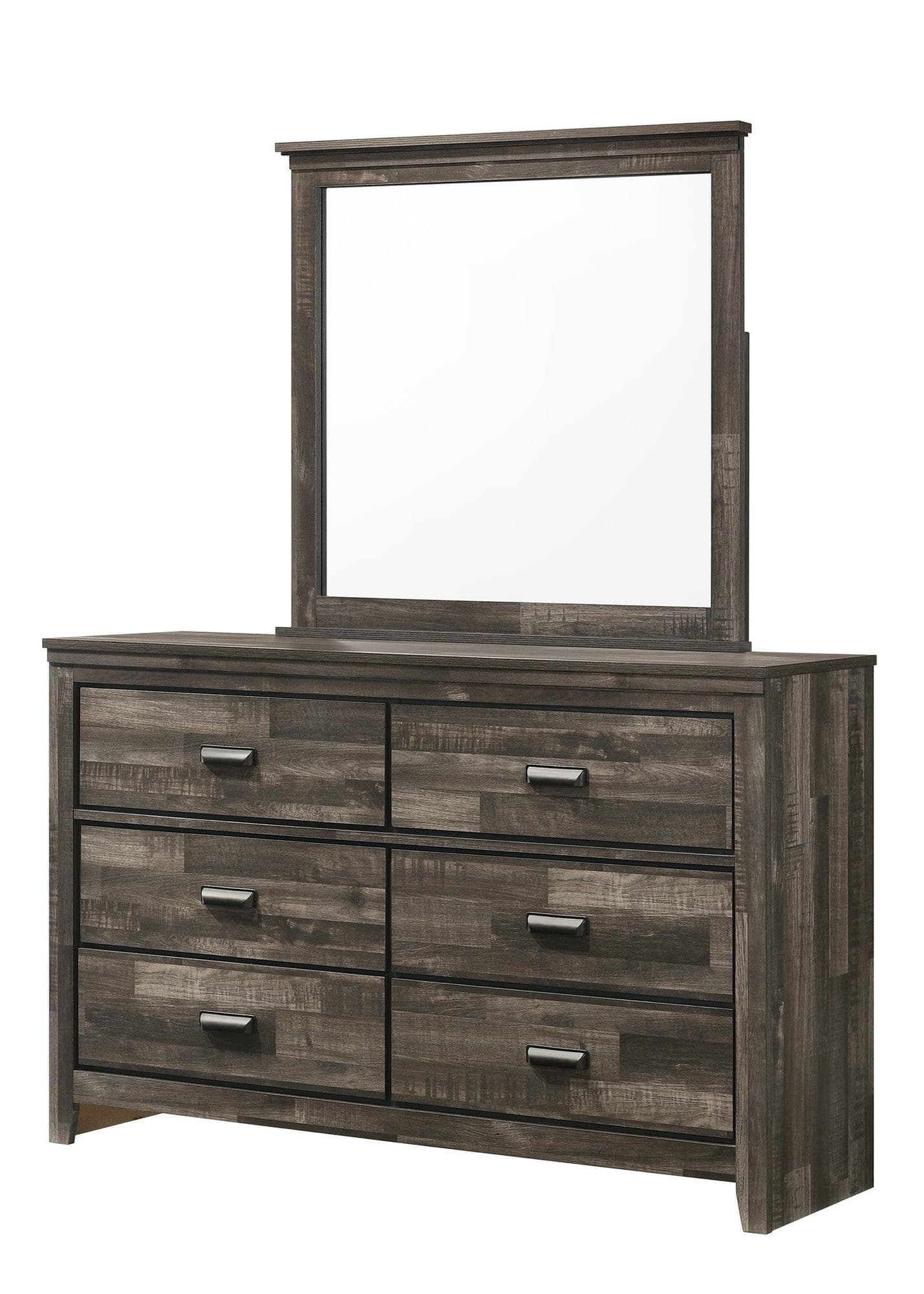 Carter Dresser Brown 6 Drawers - Image 1