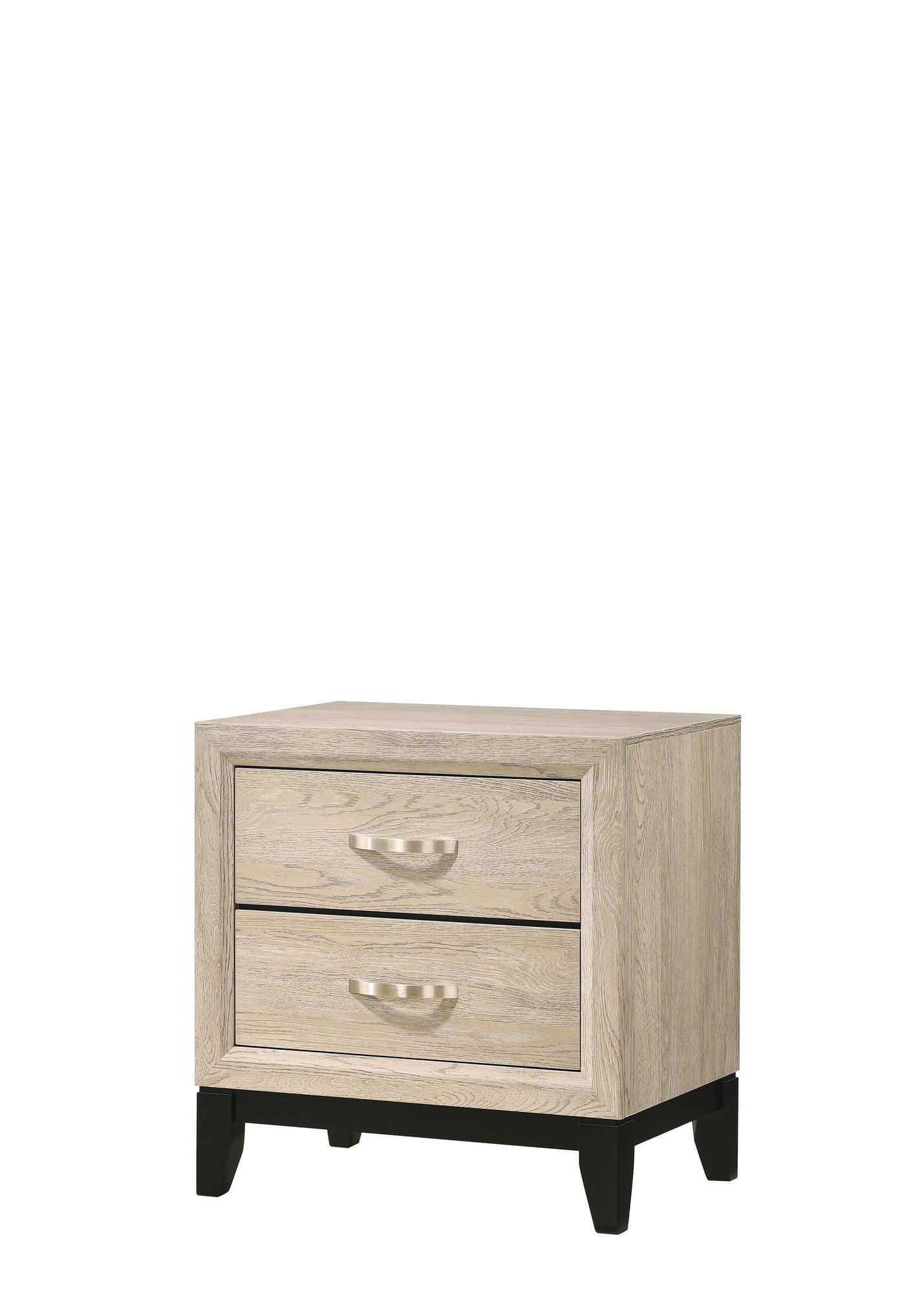 Akerson Nightstand Curved 2 Drawers