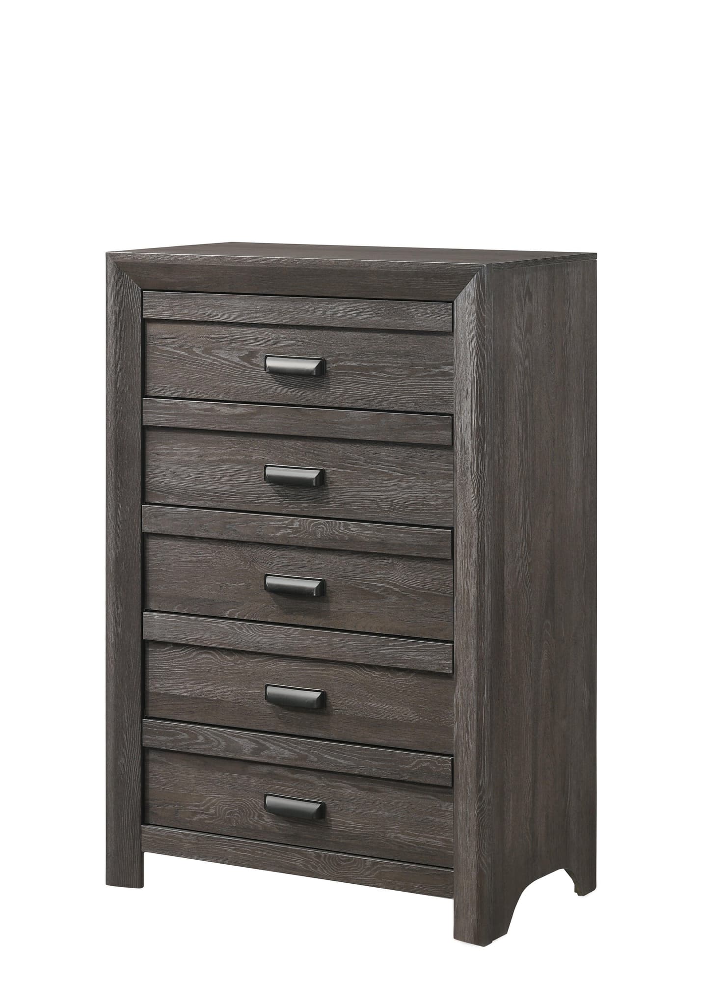 Adelaide Chest Brown 5 Drawers