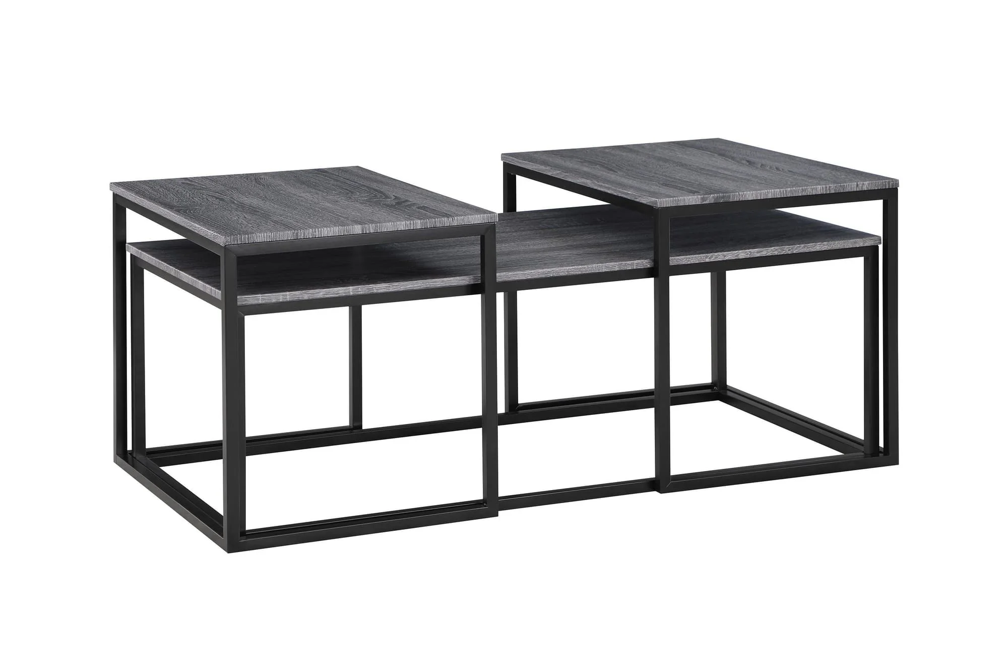 Adola Gray 3 PK Nesting Coffee Table