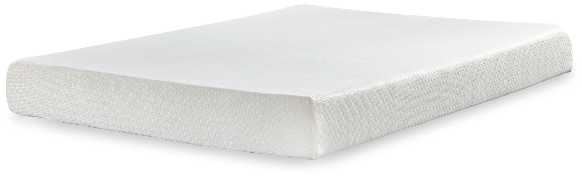 Chime 8 Inch Memory Foam White Twin Mattress In A Box - Image 1
