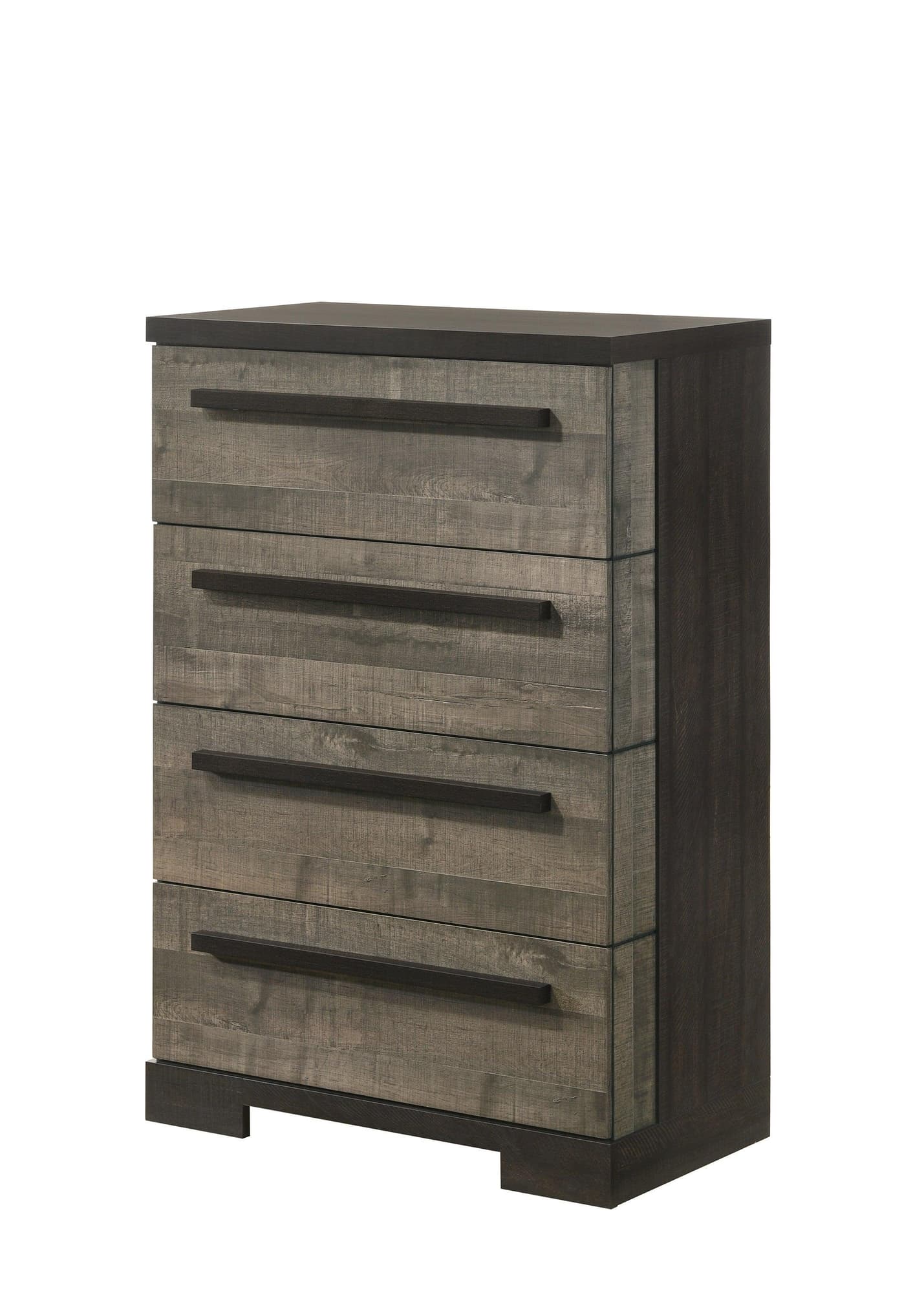 Remington Gray 4 Drawers Handle Accent Chest - Image 1