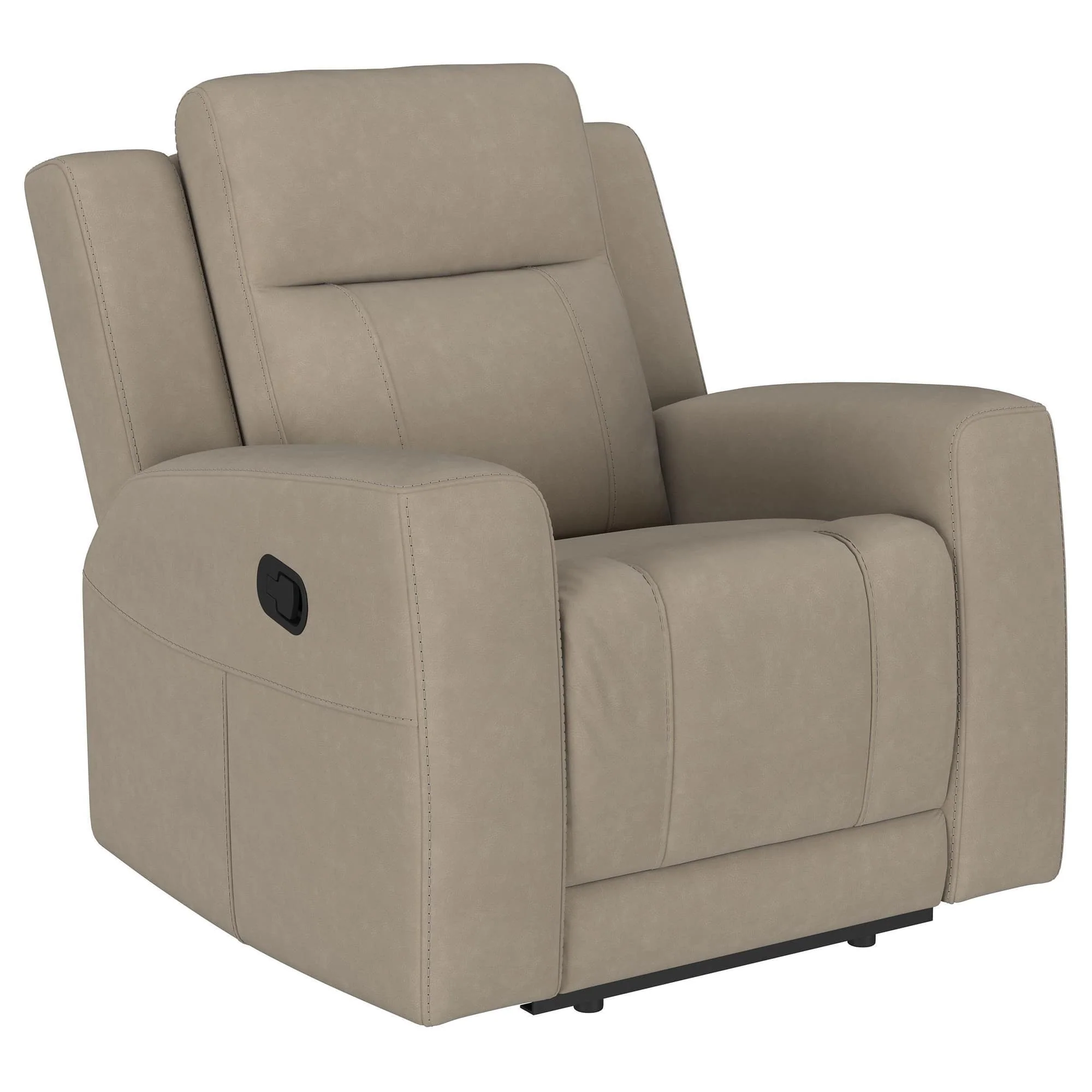 Brentwood Upholstered Recliner Chair Taupe - Image 1