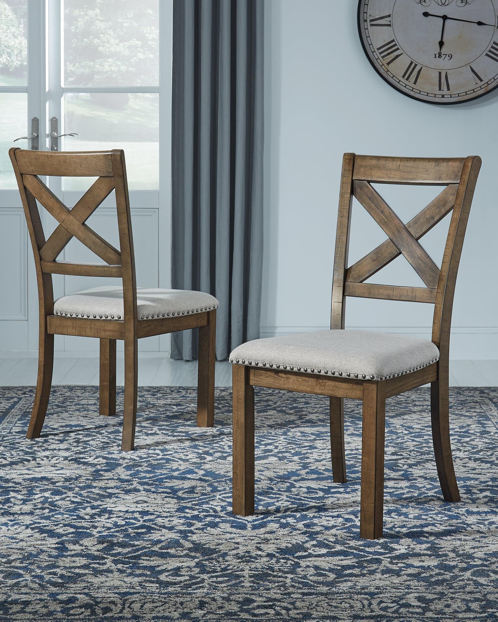 Moriville Beige Dining Chair - Image 1