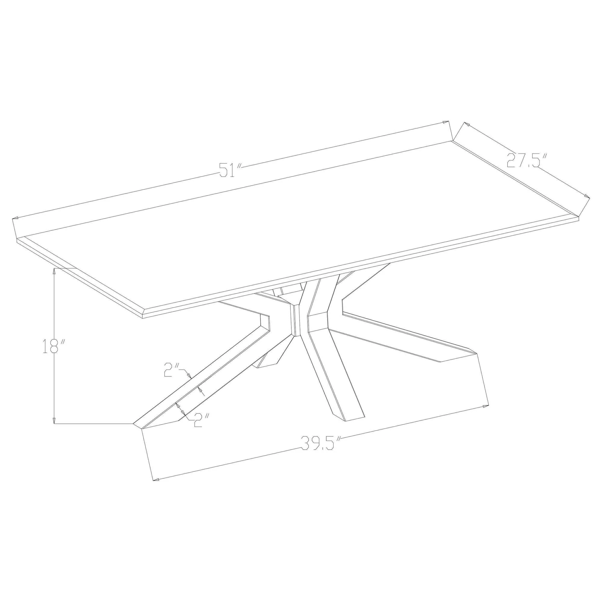 Visalia Daybed Faux Marble Top Stainless Steel Coffee Table Gold - Image 1