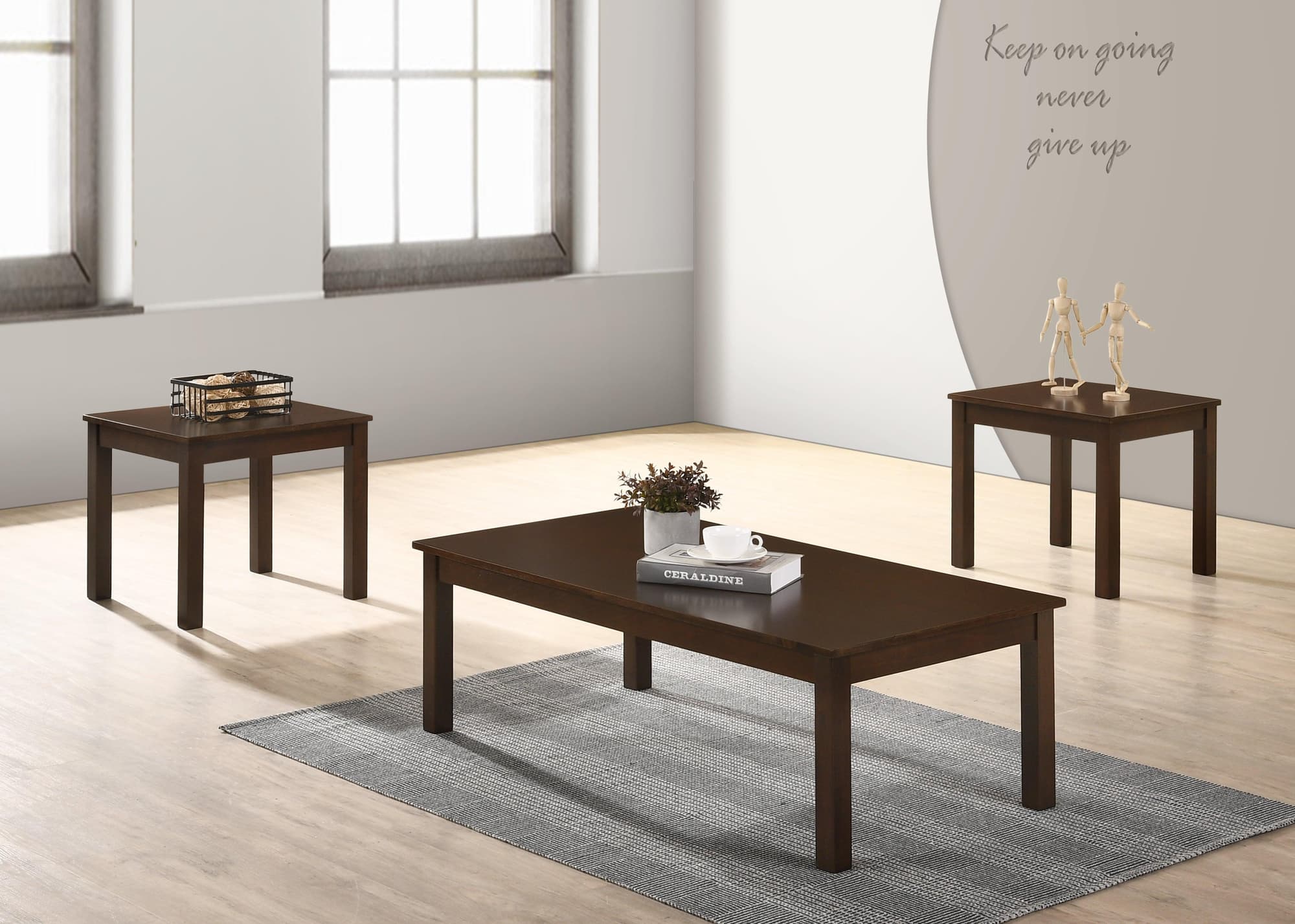 Pierce Brown Cocktail Coffee Table - Image 1