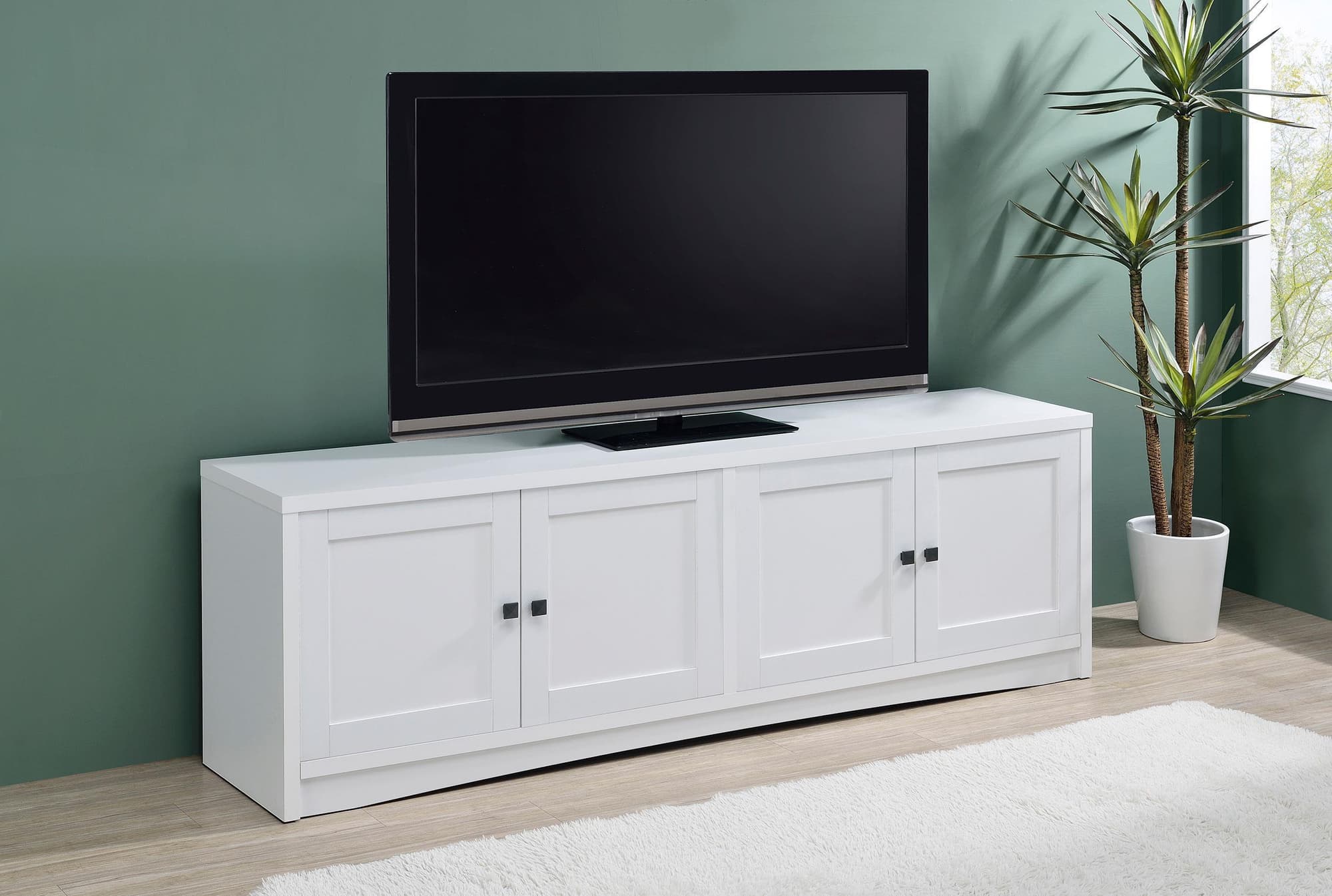 Laughlin 3-Piece Entertainment Center With Gunmetal - Image 1