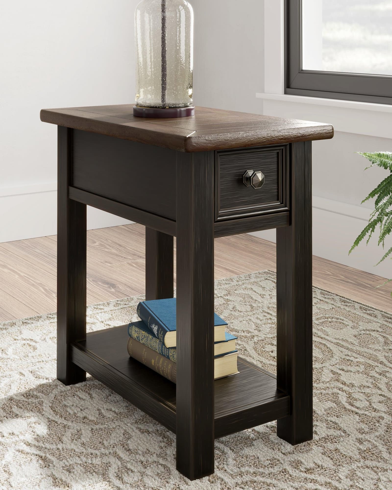 Tyler Creek Two-Tone Chairside End Table