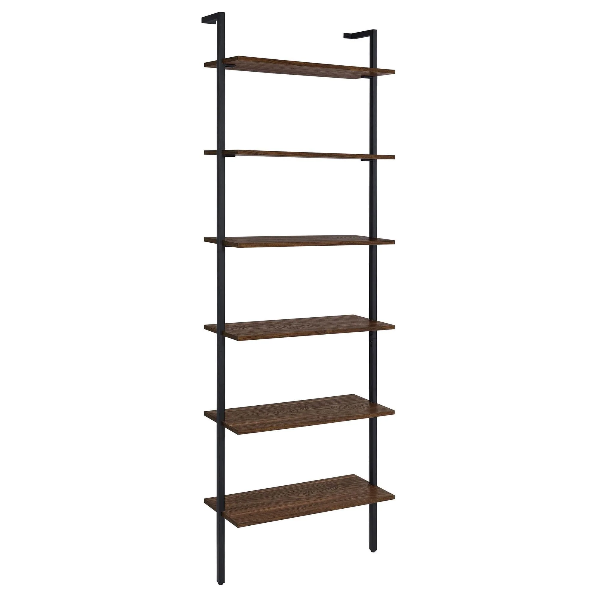 Gors Brown Black Bookcase Shelf - Image 1