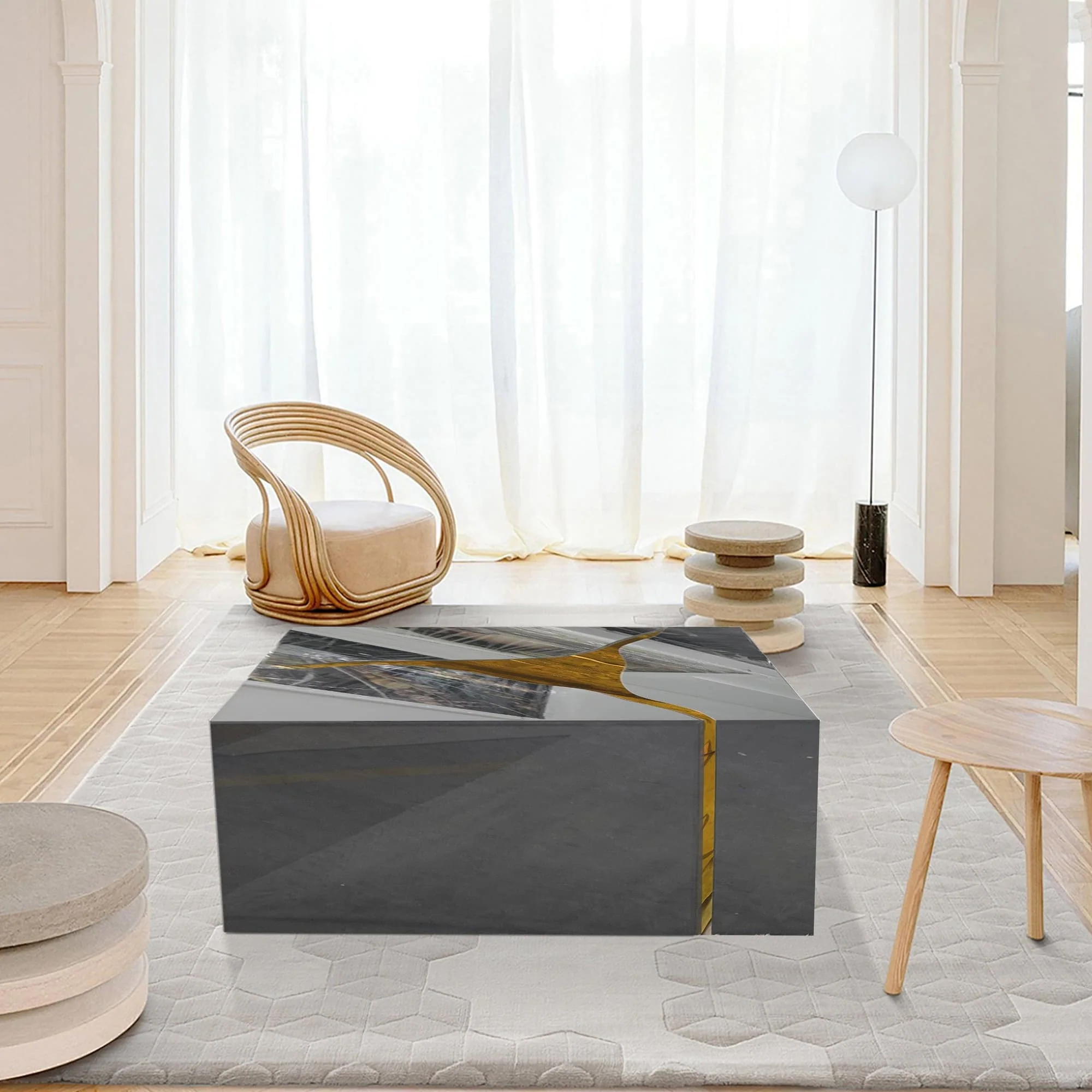 Ariana Gray Coffee Table