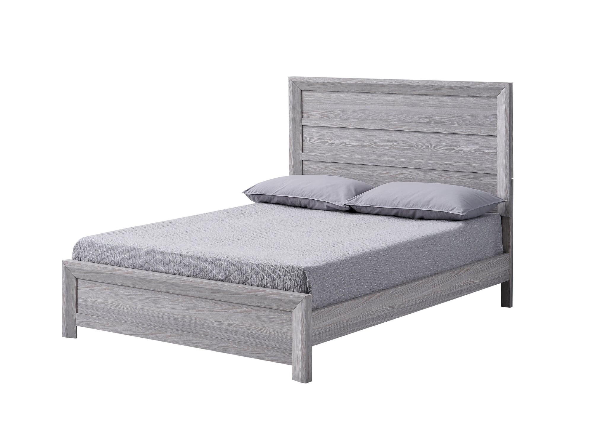 Adelaide Light Gray Panel Full Bed