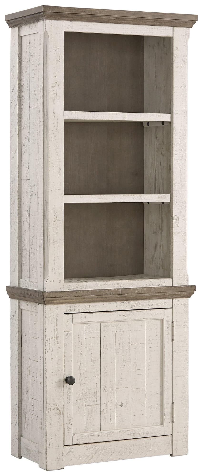 Havalance Two-Tone Right Pier Cabinet