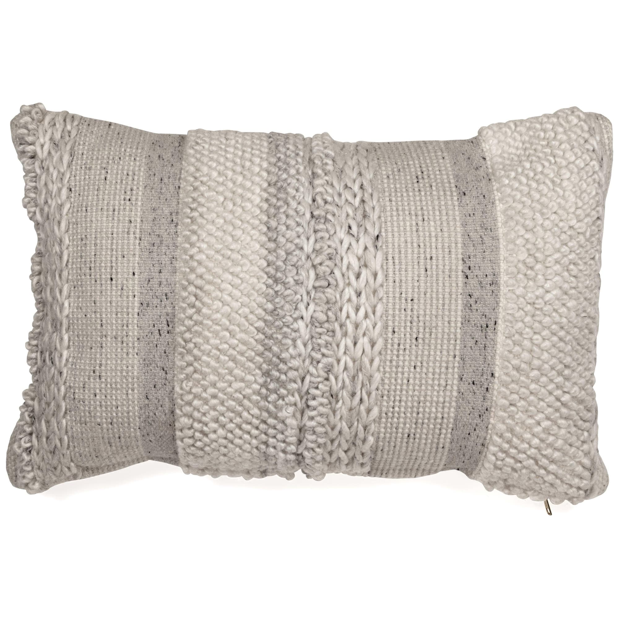 Standon Gray White Pillow (Set of 4) - Image 1