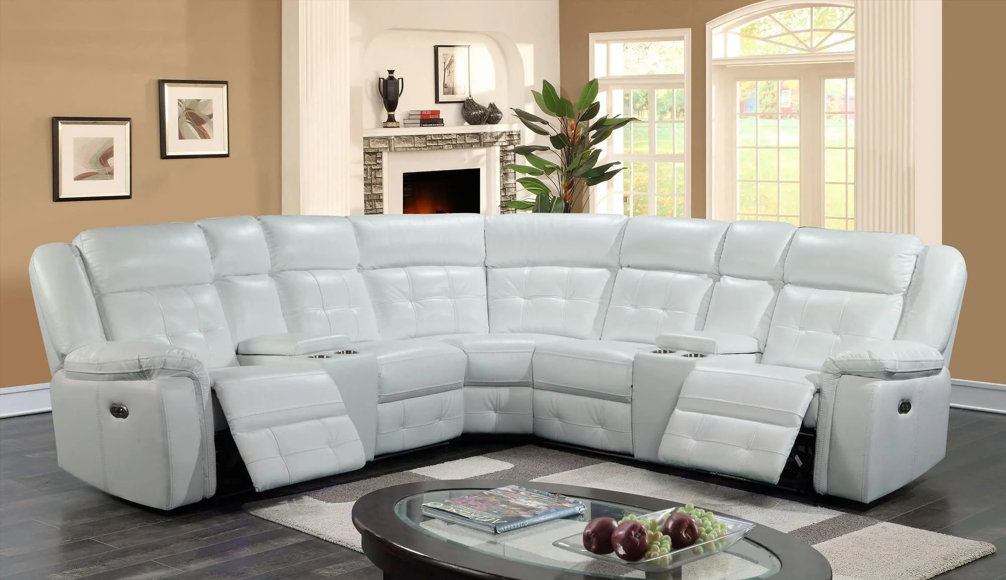 Amazon2024 Power Reclining Sectional - Image 1