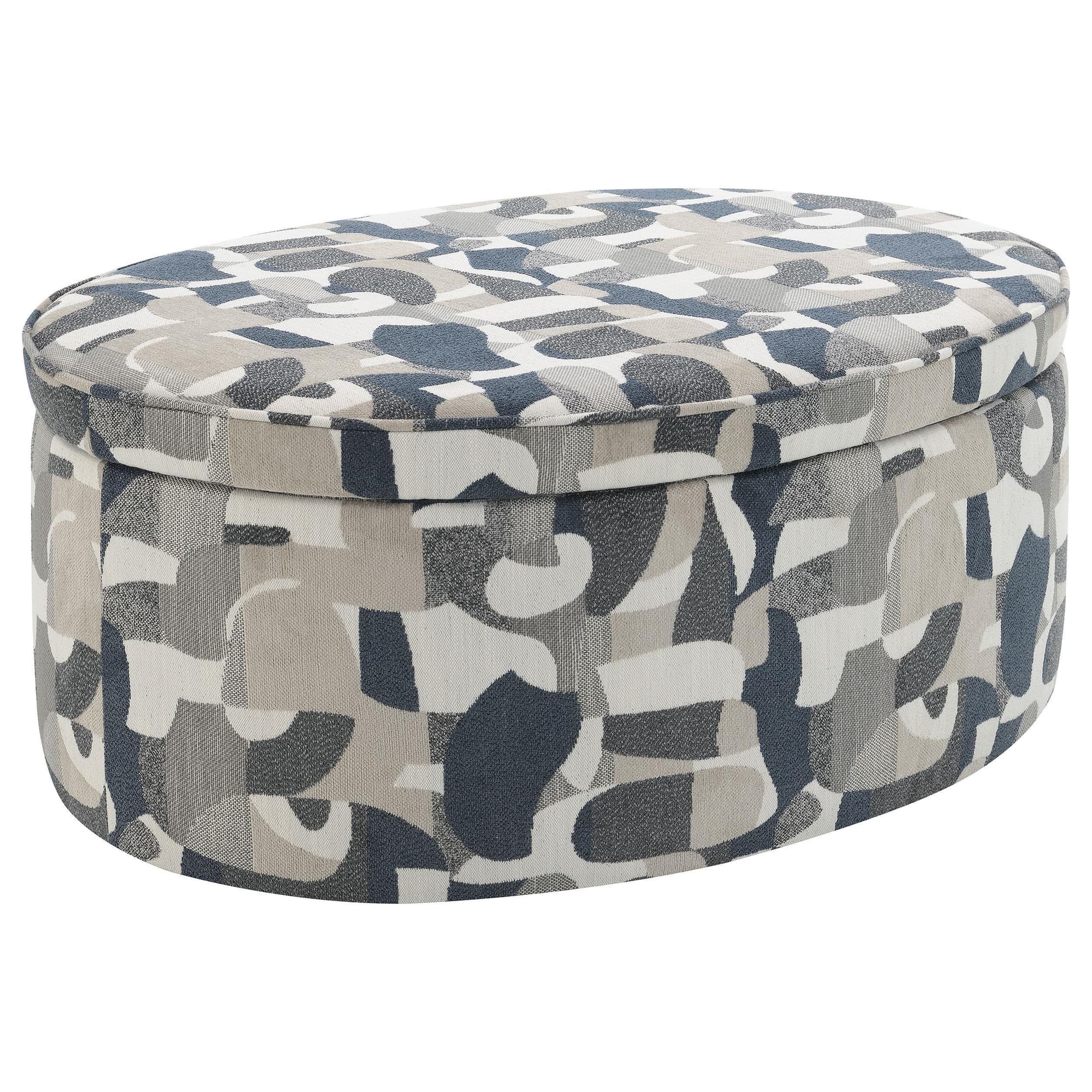 Rima Multi Color Ottoman - Image 1