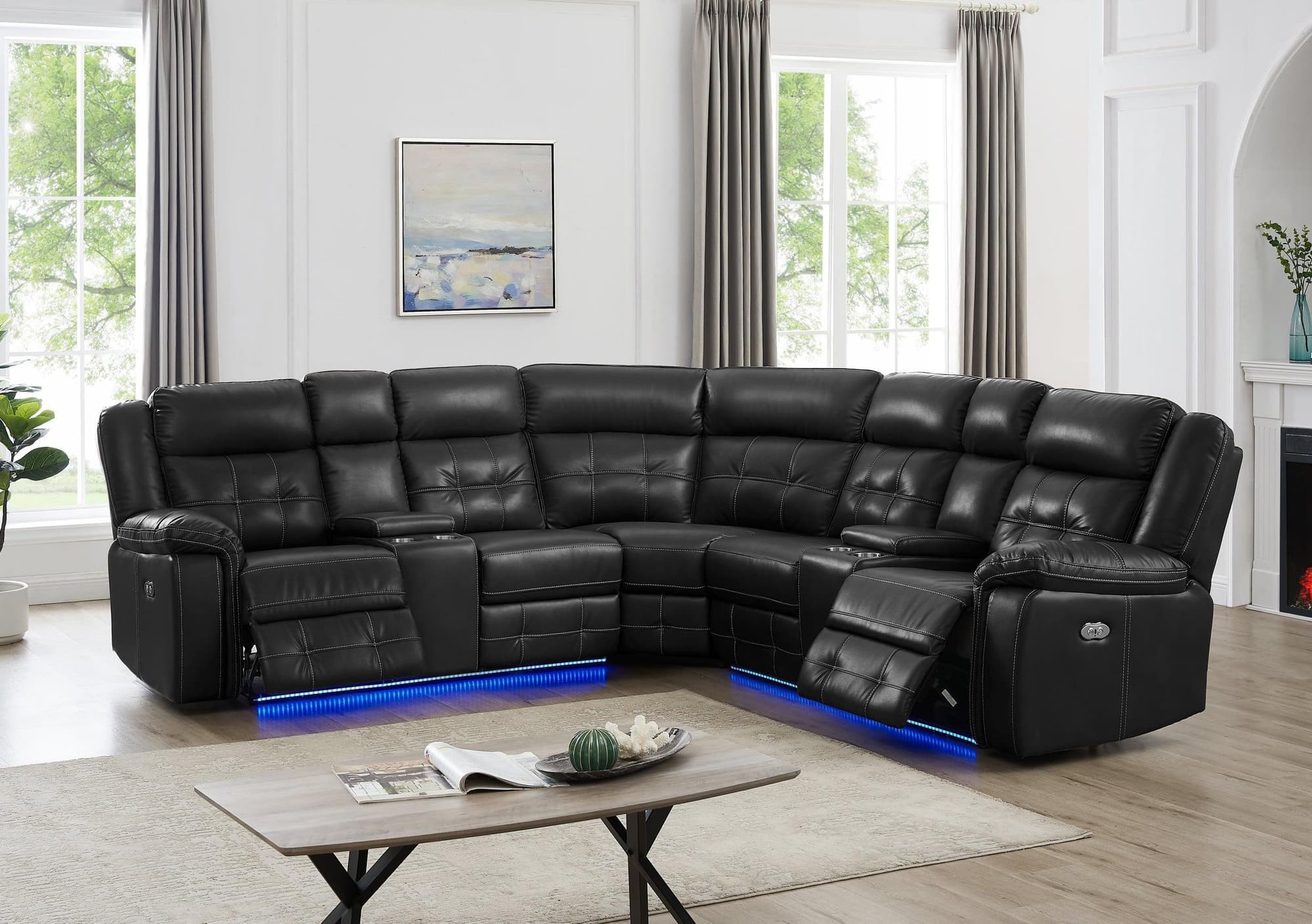 Amazon2026 Power Reclining Sectional - Image 1